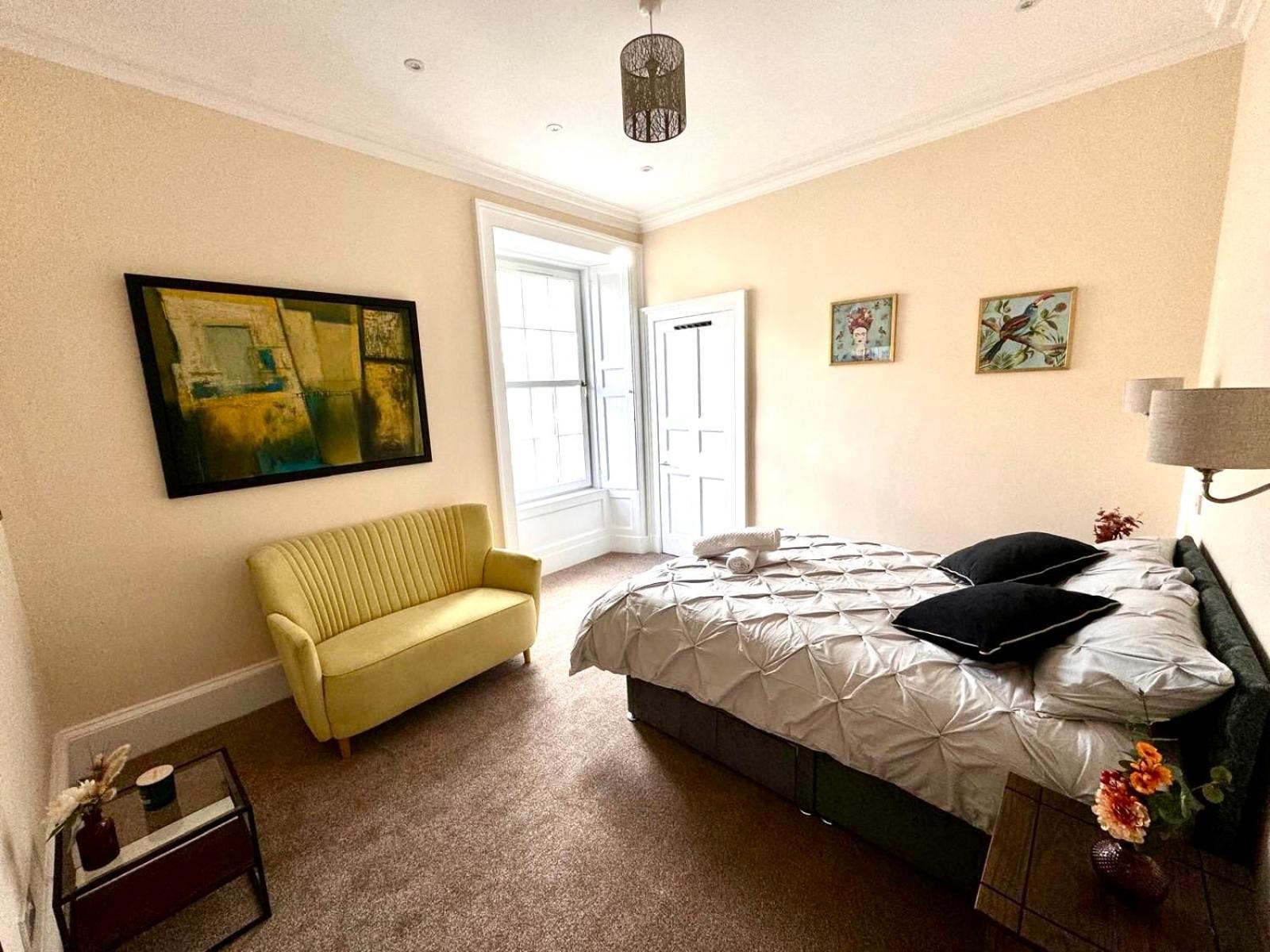 Georgian Luxury Apartment - Superfast Wifi - Parking Available エディンバラ エクステリア 写真