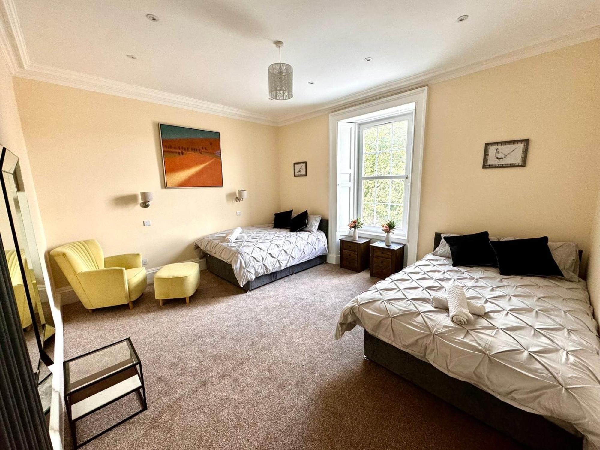 Georgian Luxury Apartment - Superfast Wifi - Parking Available エディンバラ エクステリア 写真